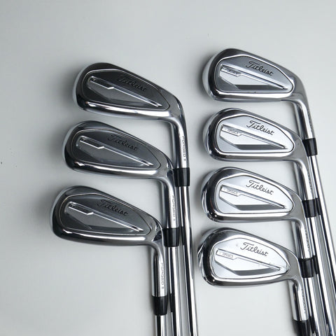 Used Titleist T350 2023 Iron Set / 5 - PW + 48° / Stiff Flex