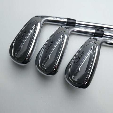 Used Titleist T350 2023 Iron Set / 5 - PW + 48° / Stiff Flex