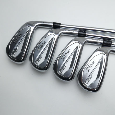 Used Titleist T350 2023 Iron Set / 5 - PW + 48° / Stiff Flex