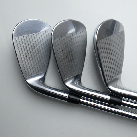 Used Titleist T350 2023 Iron Set / 5 - PW + 48° / Stiff Flex