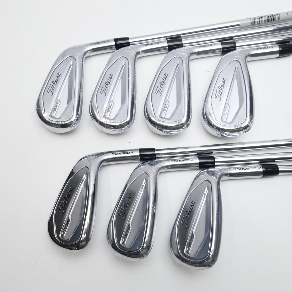 Used Titleist T350 2023 Iron Set / 5 - PW + GW / Regular Flex