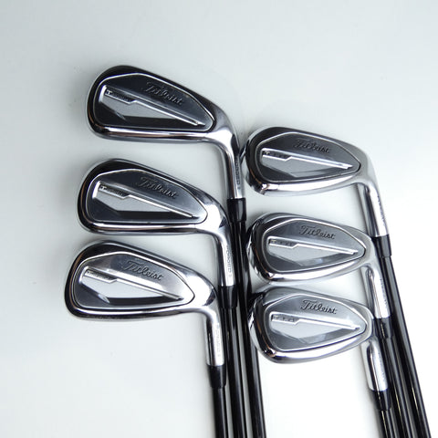 Used Titleist T350 2023 Iron Set / 6 - PW + 48° / A Flex