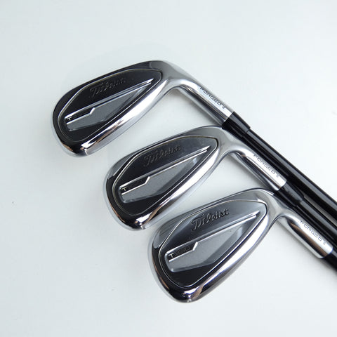 Used Titleist T350 2023 Iron Set / 6 - PW + 48° / A Flex