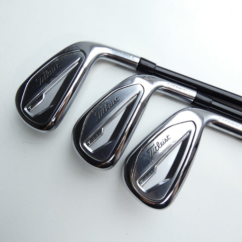 Used Titleist T350 2023 Iron Set / 6 - PW + 48° / A Flex