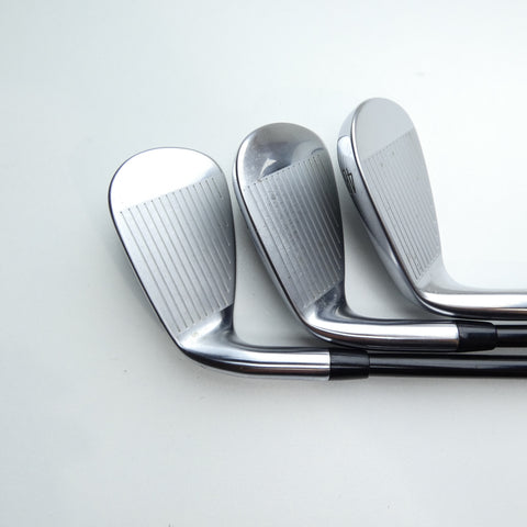 Used Titleist T350 2023 Iron Set / 6 - PW + 48° / A Flex