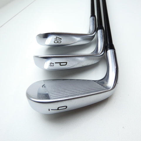 Used Titleist T350 2023 Iron Set / 6 - PW + 48° / A Flex