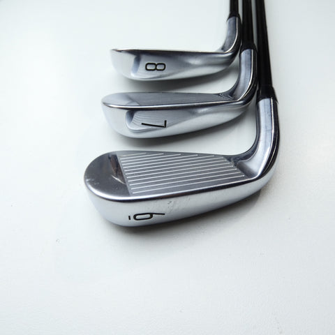 Used Titleist T350 2023 Iron Set / 6 - PW + 48° / A Flex