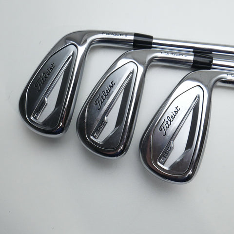 Used Titleist T350 2023 Iron Set / 6 - PW / Stiff Flex