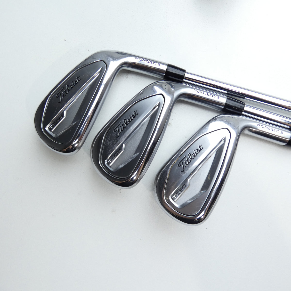 Used Titleist T350 2023 Iron Set / 7 - PW + 48° / Regular Flex