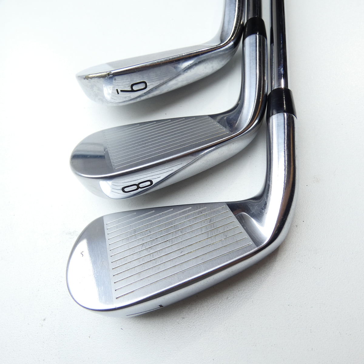 Used Titleist T350 2023 Iron Set / 7 - PW + 48° / Regular Flex