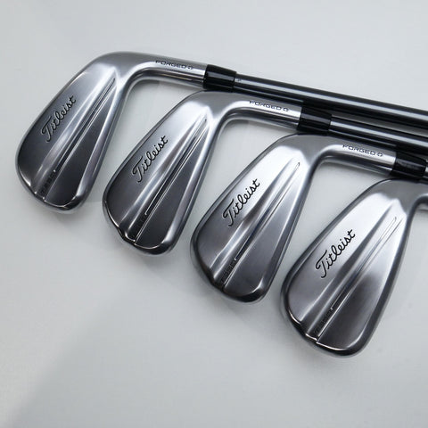 Used Titleist T350 2025 Iron Set / 5 - PW + 48° / Soft Regular Flex