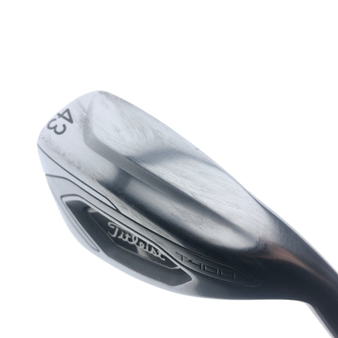 Used Titleist T400 Gap Wedge Iron / 43.0 Degrees / Regular Flex