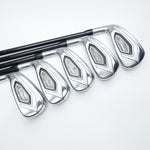 Used Titleist T400 Iron Set / 5 - SW + 43° + 49° / Lite Flex / Left-Handed
