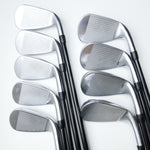 Used Titleist T400 Iron Set / 5 - SW + 43° + 49° / Lite Flex / Left-Handed