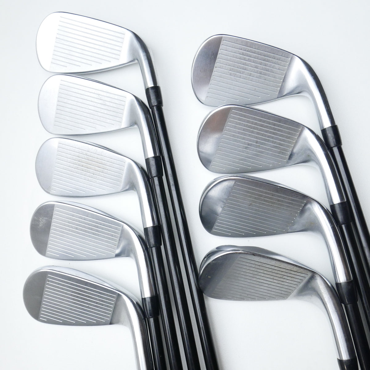 Used Titleist T400 Iron Set / 5 - SW + 43° + 49° / Lite Flex / Left-Handed
