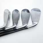Used Titleist T400 Iron Set / 5 - SW + 43° + 49° / Lite Flex / Left-Handed