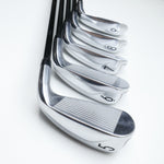 Used Titleist T400 Iron Set / 5 - SW + 43° + 49° / Lite Flex / Left-Handed