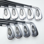 Used Titleist T400 Iron Set / 5 - SW + 43° + 49° / Lite Flex / Left-Handed