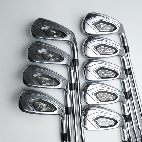 Used Titleist T400 Iron Set / 5 - SW + 43° + 49° / Regular Flex