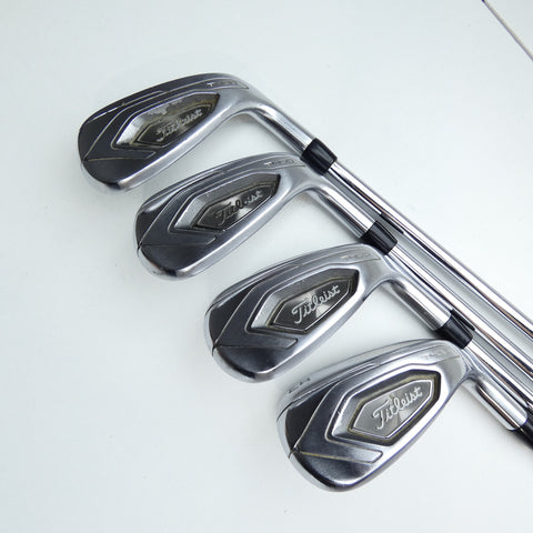 Used Titleist T400 Iron Set / 5 - SW + 43° + 49° / Regular Flex