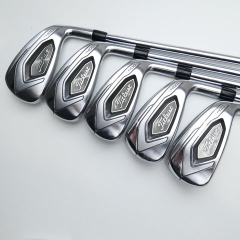 Used Titleist T400 Iron Set / 5 - SW + 43° + 49° / Regular Flex