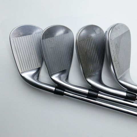 Used Titleist T400 Iron Set / 5 - SW + 43° + 49° / Regular Flex