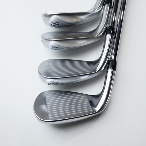 Used Titleist T400 Iron Set / 5 - SW + 43° + 49° / Regular Flex