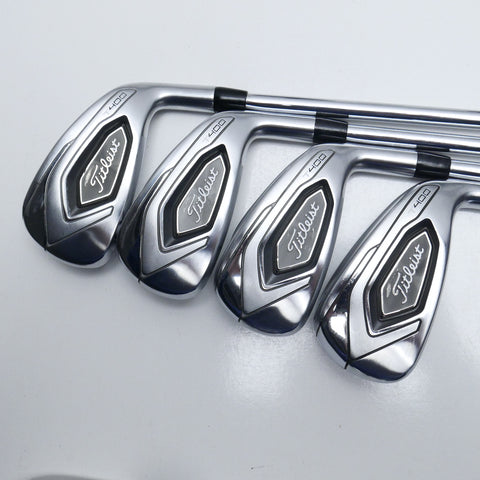 Used Titleist T400 Iron Set / 5 - SW + 49° / Regular Flex