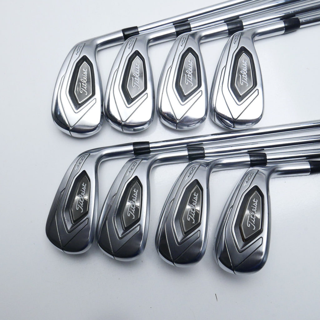 Used Titleist T400 Iron Set / 5 - SW + 49° / Regular Flex