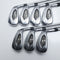 Used Titleist T400 Iron Set / 6 - PW + 43° + 49° / A Flex