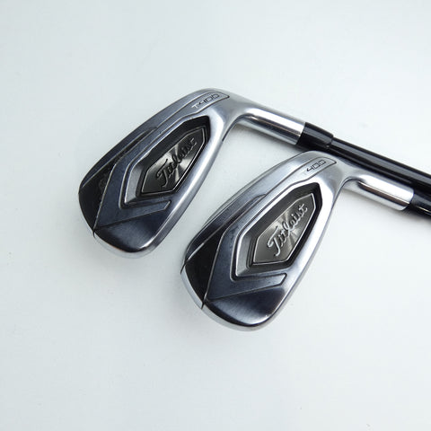 Used Titleist T400 Iron Set / 6 - PW / Regular Flex