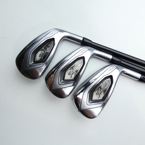 Used Titleist T400 Iron Set / 6 - PW / Regular Flex