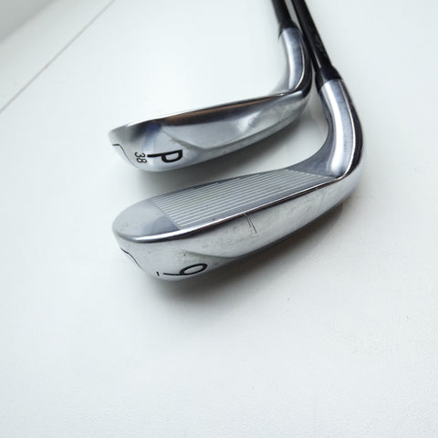 Used Titleist T400 Iron Set / 6 - PW / Regular Flex