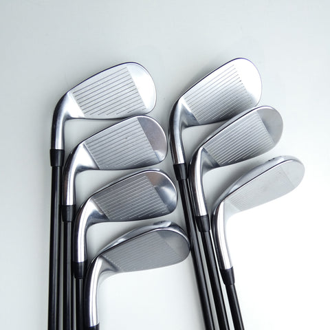 Used Titleist T400 Iron Set / 7 - SW + 43° + 49° / Regular Flex