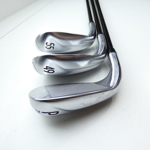 Used Titleist T400 Iron Set / 7 - SW + 43° + 49° / Regular Flex