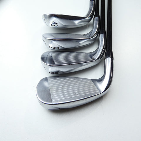 Used Titleist T400 Iron Set / 7 - SW + 43° + 49° / Regular Flex