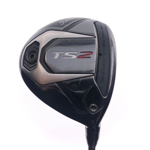 Used Titleist TS2 3 Fairway Wood / 15 Degrees / Regular Flex