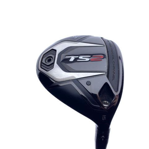 Used Titleist TS2 3 Fairway Wood / 15 Degrees / Regular Flex