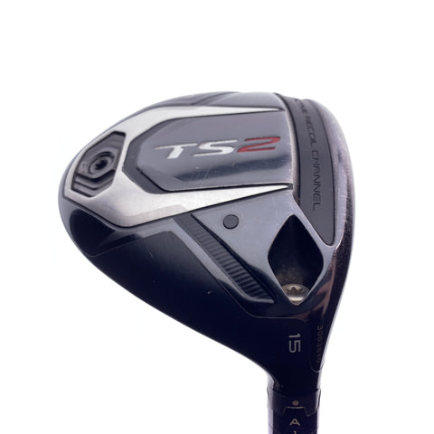 Used Titleist TS2 3 Fairway Wood / 15 Degrees / Stiff Flex
