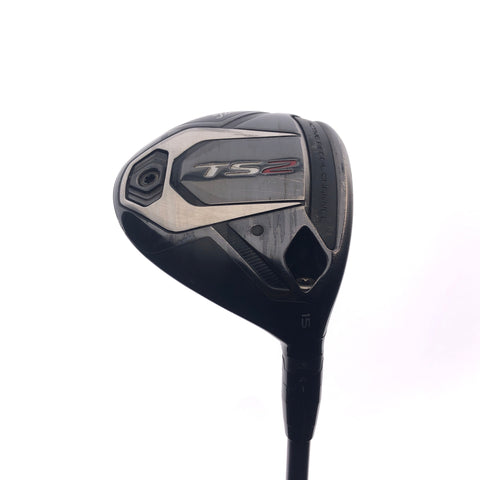 Used Titleist TS2 3 Fairway Wood / 15 Degrees / Stiff Flex