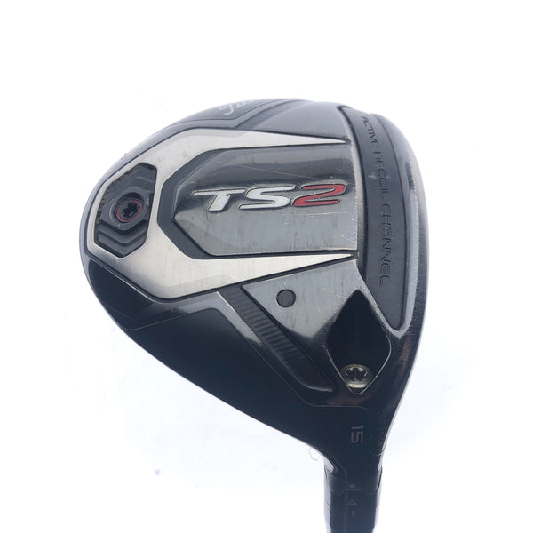 Used Titleist TS2 3 Fairway Wood / 15 Degrees / Stiff Flex