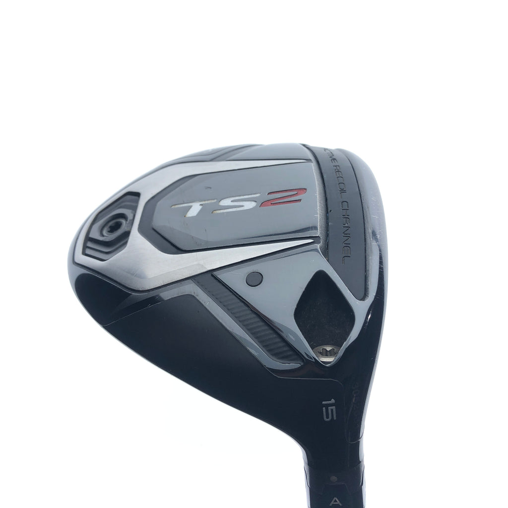 Used Titleist TS2 3 Fairway Wood / 15.0 Degrees / Regular Flex