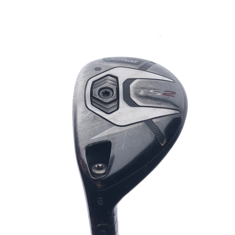 Used Titleist TS2 3 Hybrid / 19 Degrees / Stiff Flex / Left-Handed