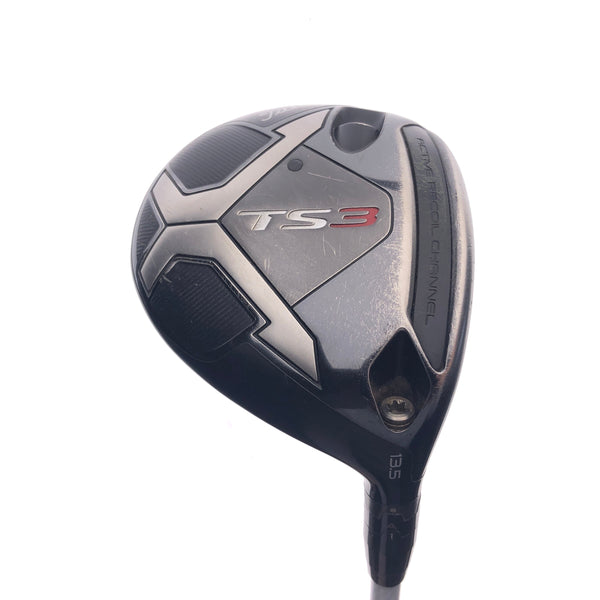 Used Titleist TS3 3 Fairway Wood / 13.5 Degrees / Stiff Flex