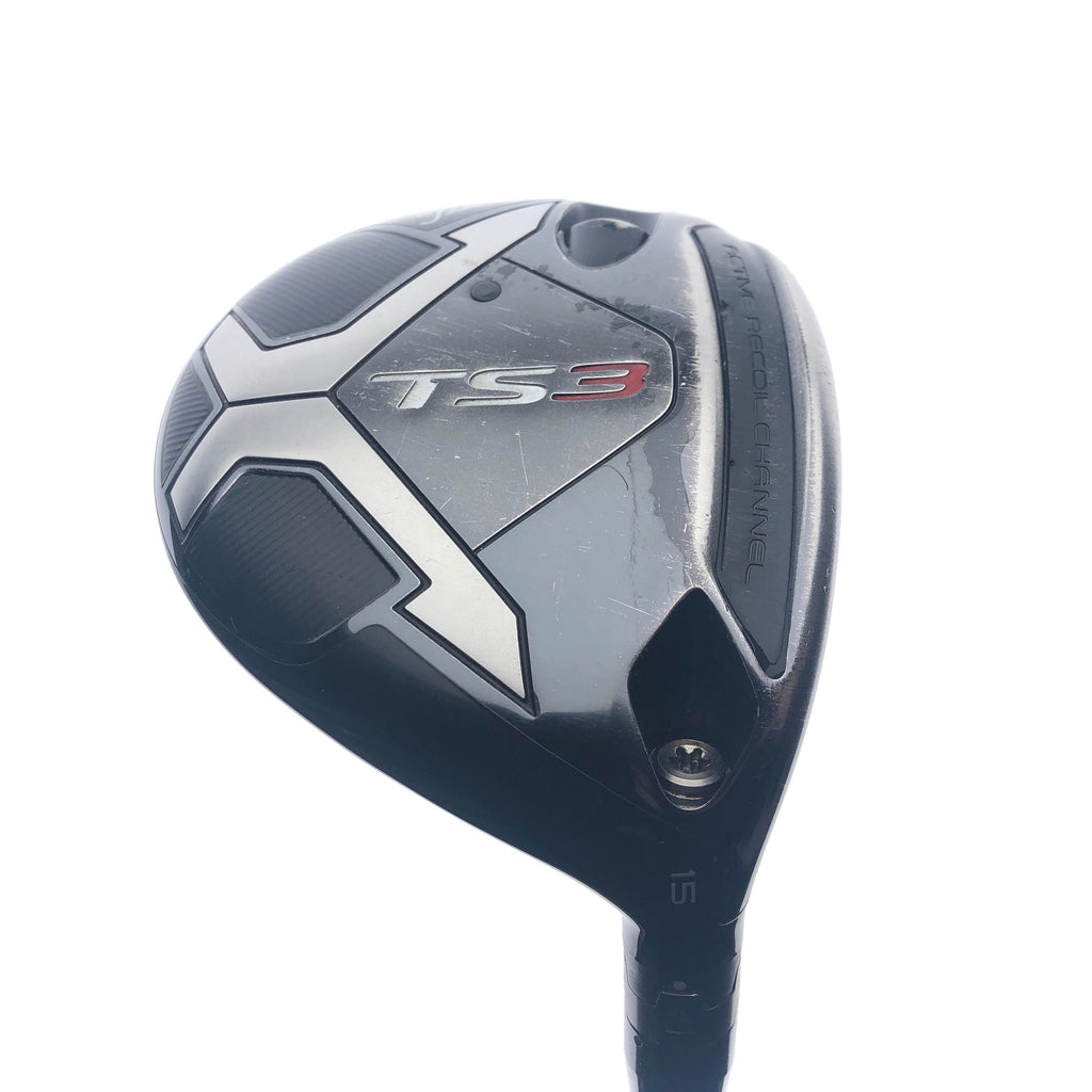 Used Titleist TS3 3 Fairway Wood / 15 Degrees / Regular Flex