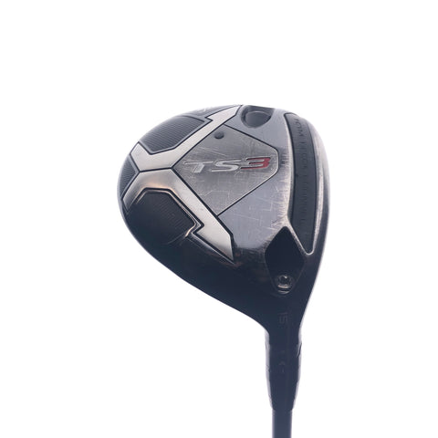 Used Titleist TS3 3 Fairway Wood / 15 Degrees / Regular Flex