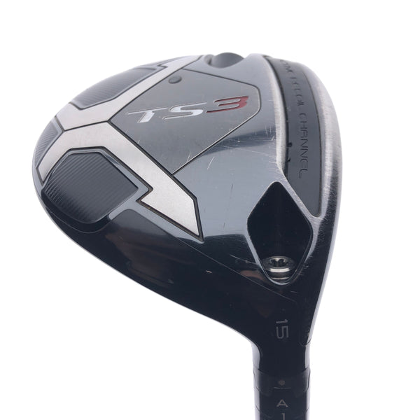 Used Titleist TS3 3 Fairway Wood / 15 Degrees / Regular Flex