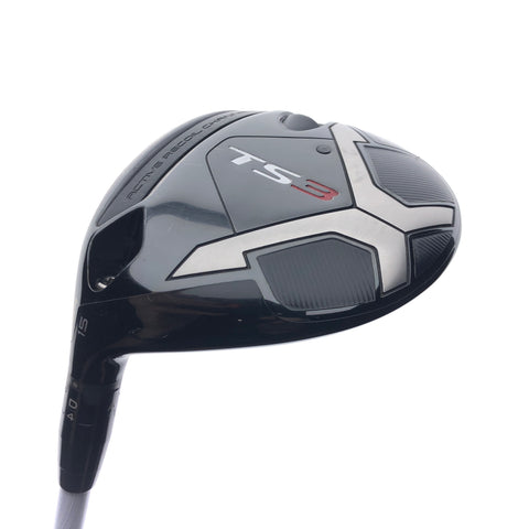 Used Titleist TS3 3 Fairway Wood / 15 Degrees / X-Stiff Flex / Left-Handed