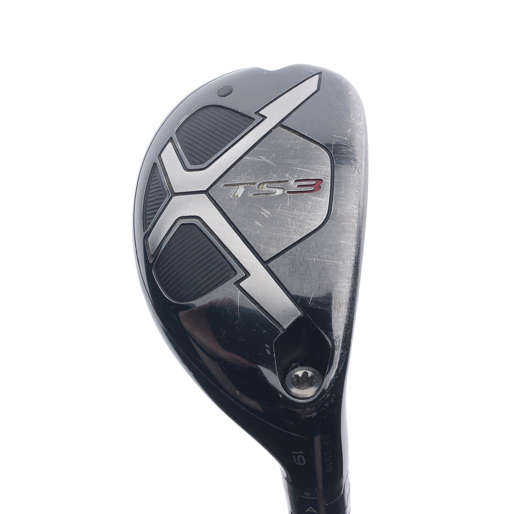 Used Titleist TS3 3 Hybrid / 19 Degrees / Stiff Flex