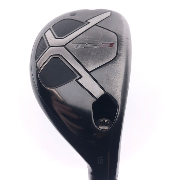 Used Titleist TS3 3 Hybrid / 19 Degrees / Stiff Flex